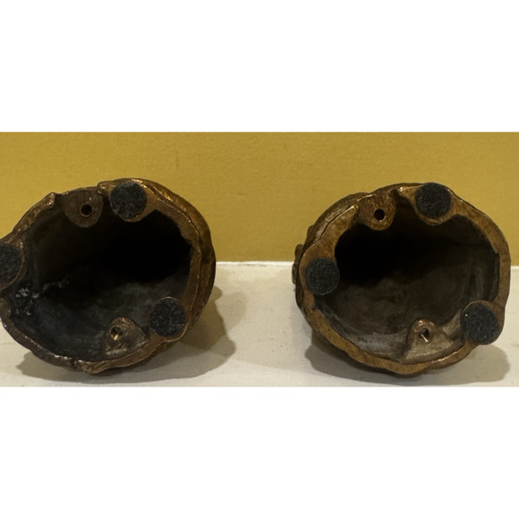 Vintage Bombay Company 2 Brass Victorian Santa Stocking Holder Christmas 1993 - Picture 11 of 15